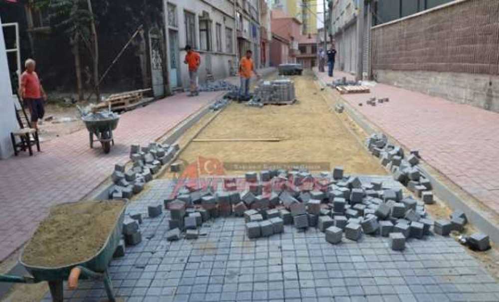 Hacı Salih Sokak Tamamlanıyor