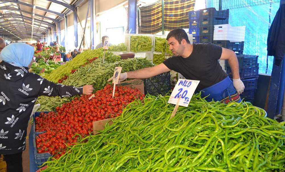 Pazarda Fiyatlar İnişe Geçti