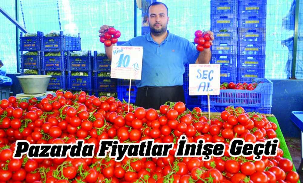 Pazarda Fiyatlar İnişe Geçti