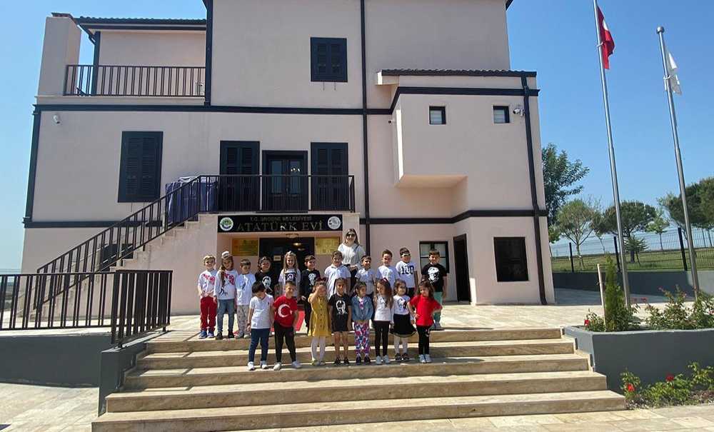Ergene Belediyesi Atatürk Evi Öğrencileri Ağırlıyor