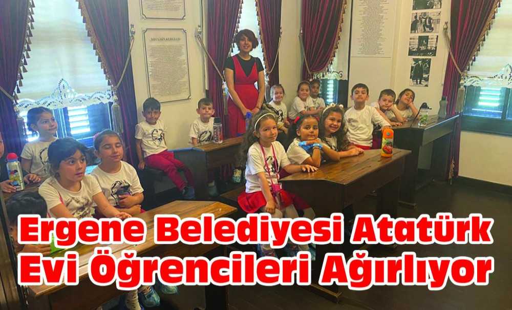 Ergene Belediyesi Atatürk Evi Öğrencileri Ağırlıyor