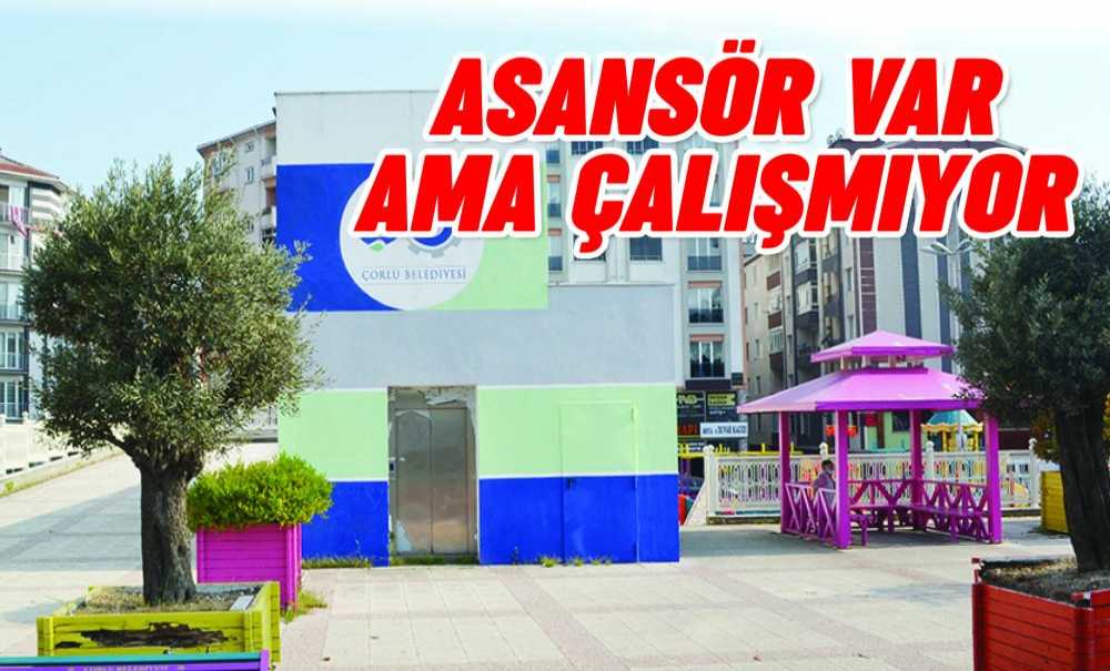 Asansör Var Ama Çalışmıyor