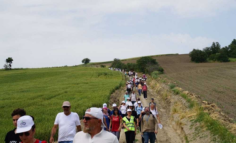 Çukurçengel'de Doğa Yürüyüşü Yapıldı