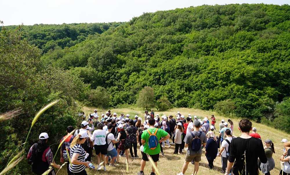 Çukurçengel'de Doğa Yürüyüşü Yapıldı
