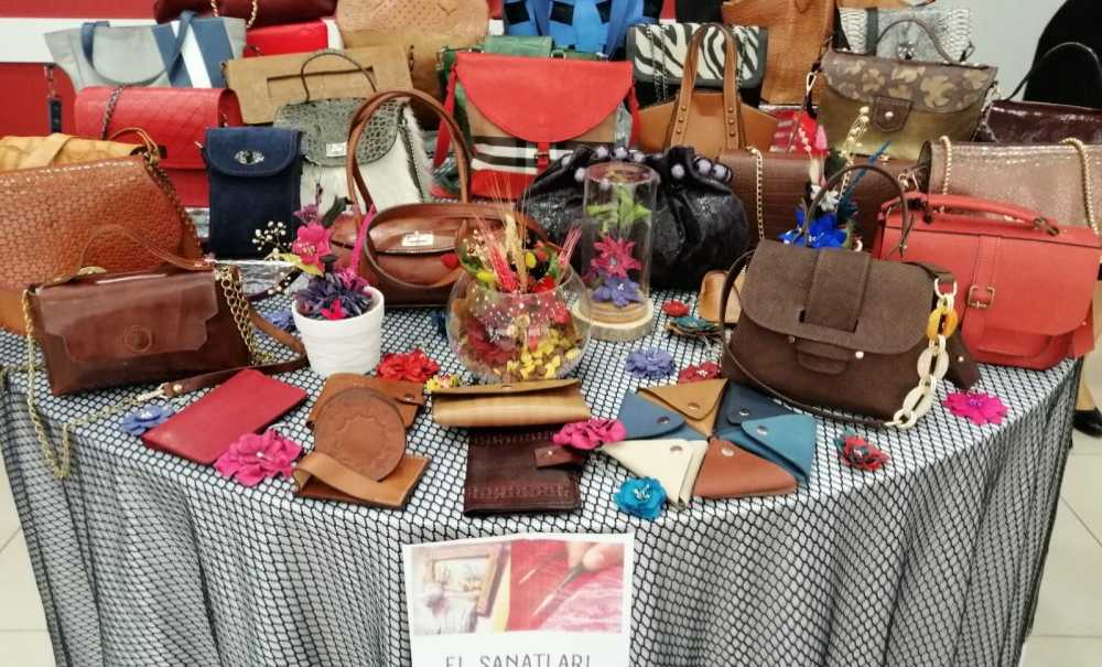 Yıl Sonu Sergisinde Bine Yakın Ürün Sergilendi