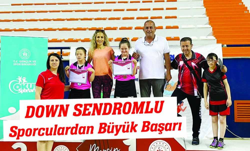 Down Sendromlu Sporculardan Büyük Başarı