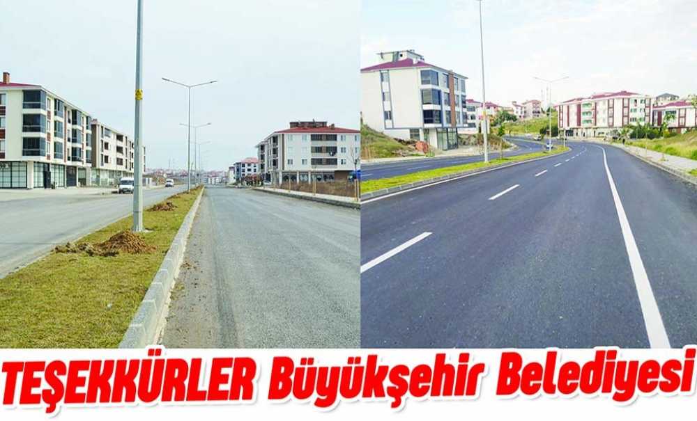 Teşekkürler Büyükşehir Belediyesi