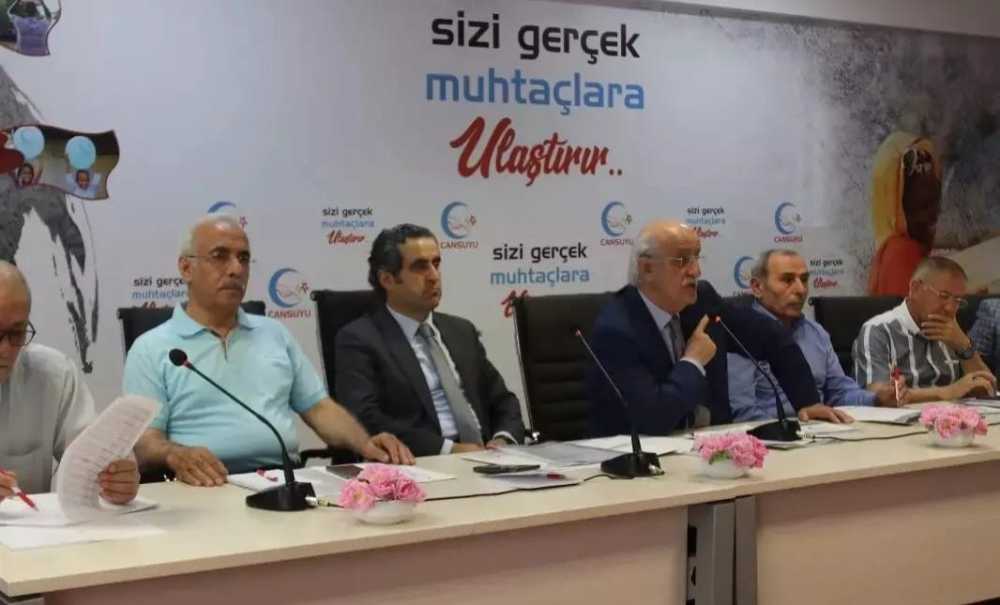 Vakitçi, Ankara'da Cansuyu Derneği'nin Toplantısına Katıldı