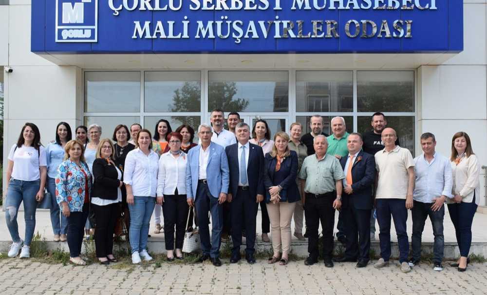 Çorlu Smmm Odası'nda, Ayşe Eroğlu Dönemi Başladı
