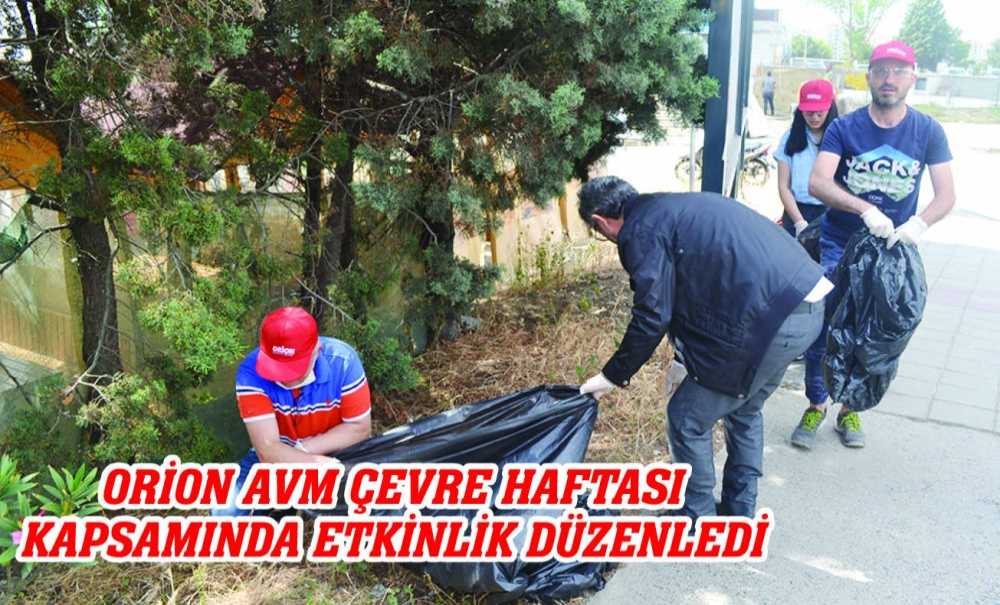 Orion Avm Çevre Haftası Kapsamında Etkinlik Düzenledi