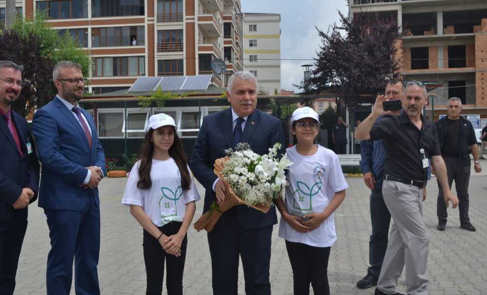 Çevre Dostu Okul Projesinde Örnek Okul