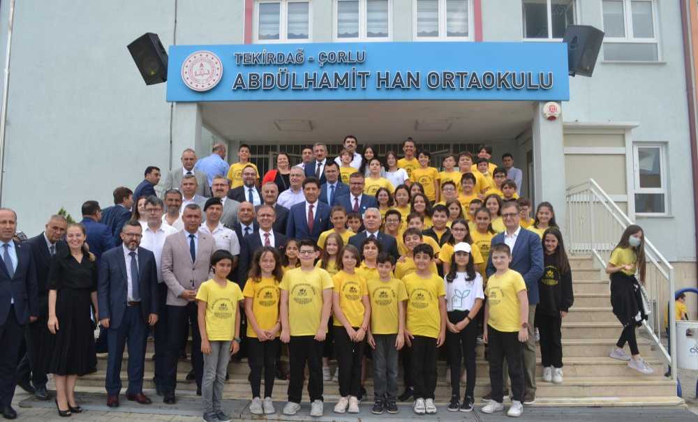 Çevre Dostu Okul Projesinde Örnek Okul