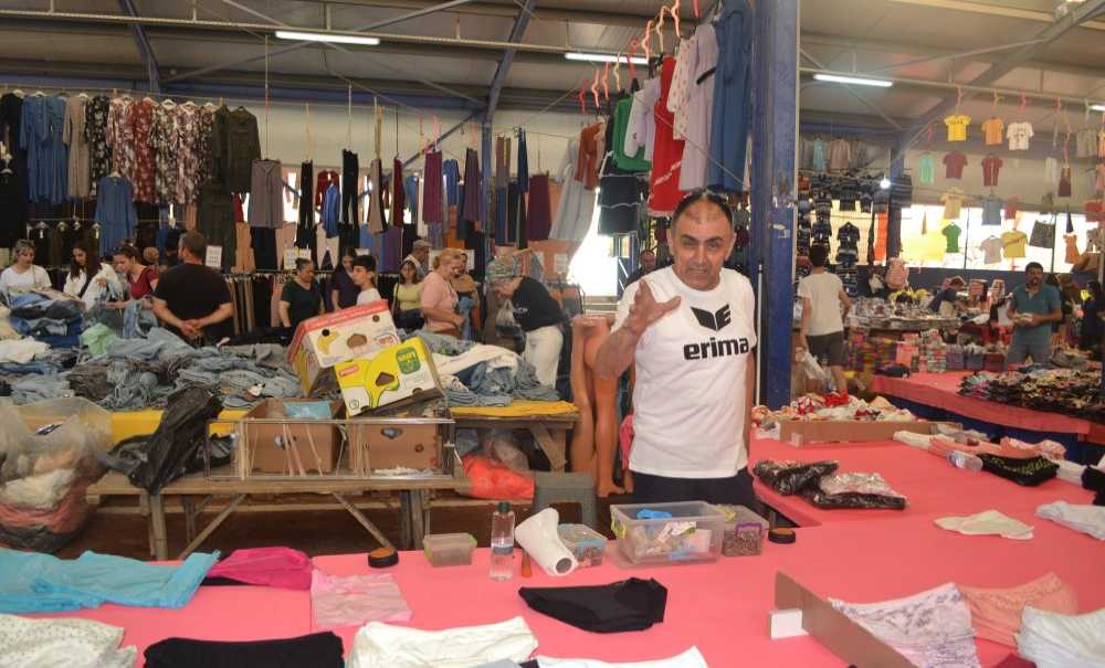 Yazlık Kıyafetlerin Adresi Pazar Oldu