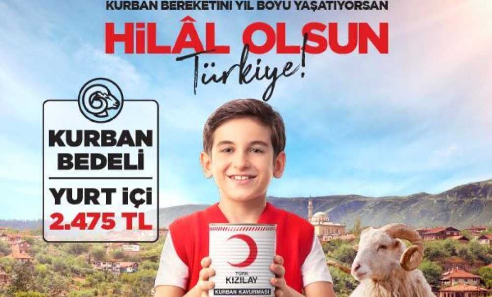 Kızılay Milyonların Sofrasına Milletin Kurban Vekâletlerini Ulaştıracak
