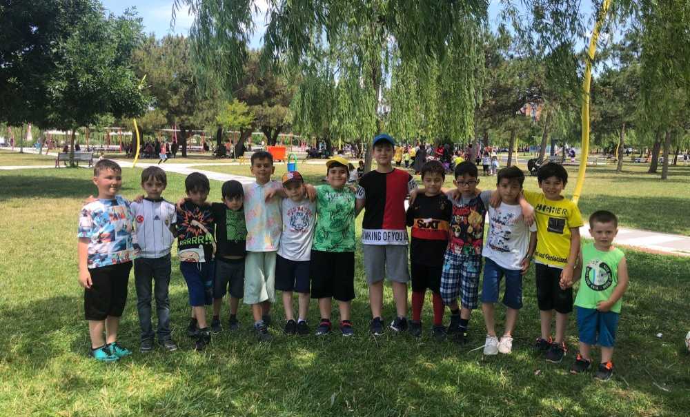 Çocuklar Yıl Sonunu Piknik Yaparak Bitirdi