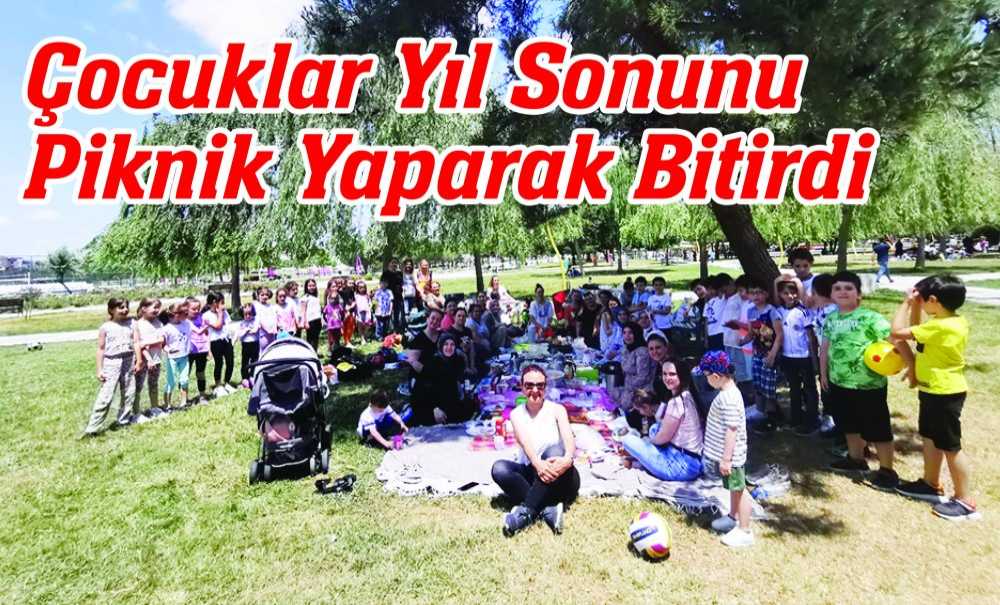 Çocuklar Yıl Sonunu Piknik Yaparak Bitirdi