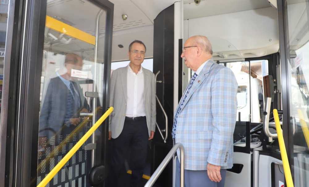 Elektrikli Otobüs Test Sürüşlerine Başladı
