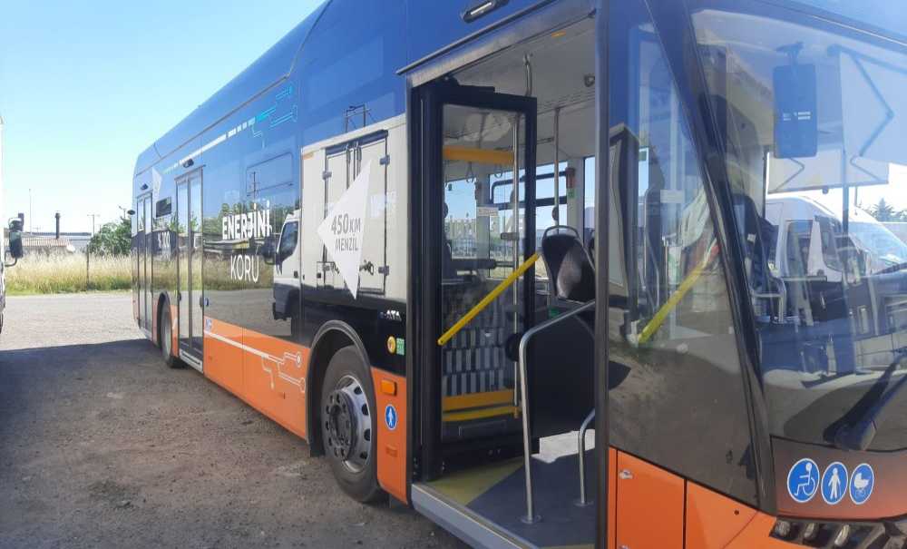 Elektrikli Otobüs Test Sürüşlerine Başladı
