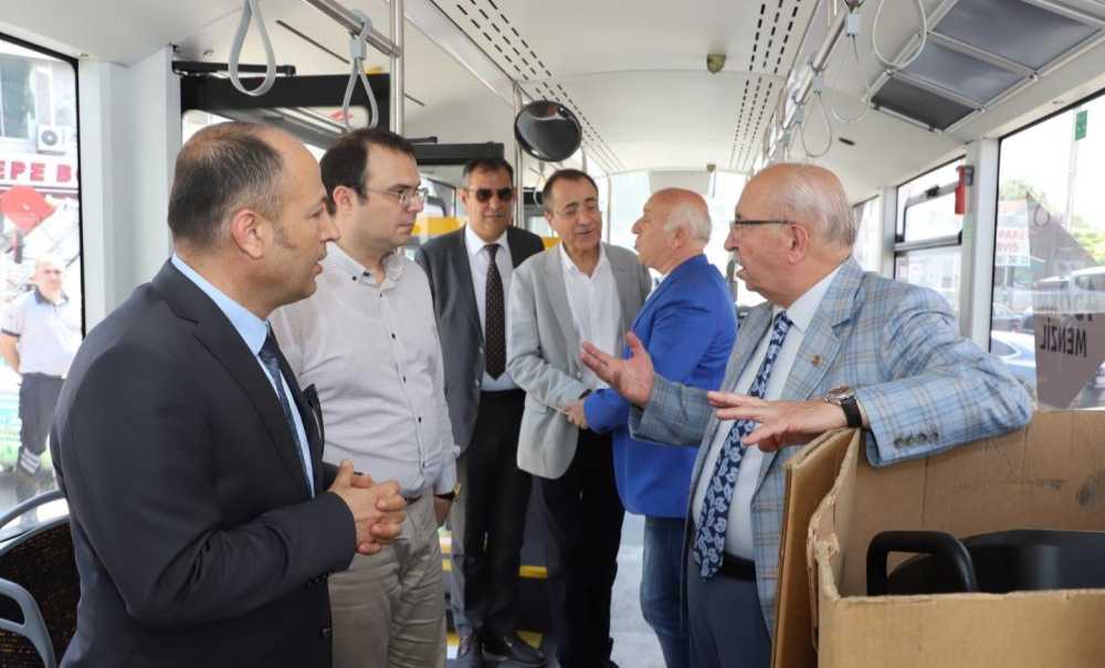 Elektrikli Otobüs Test Sürüşlerine Başladı