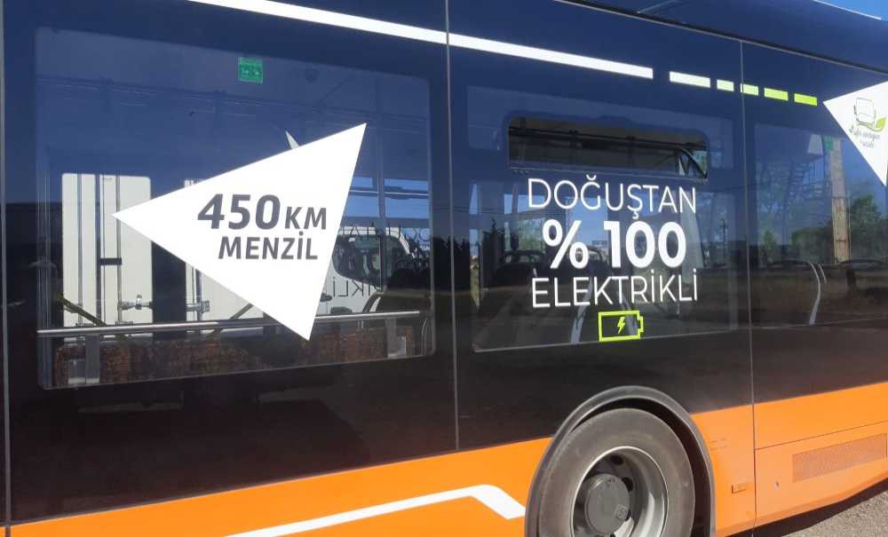 Elektrikli Otobüs Test Sürüşlerine Başladı