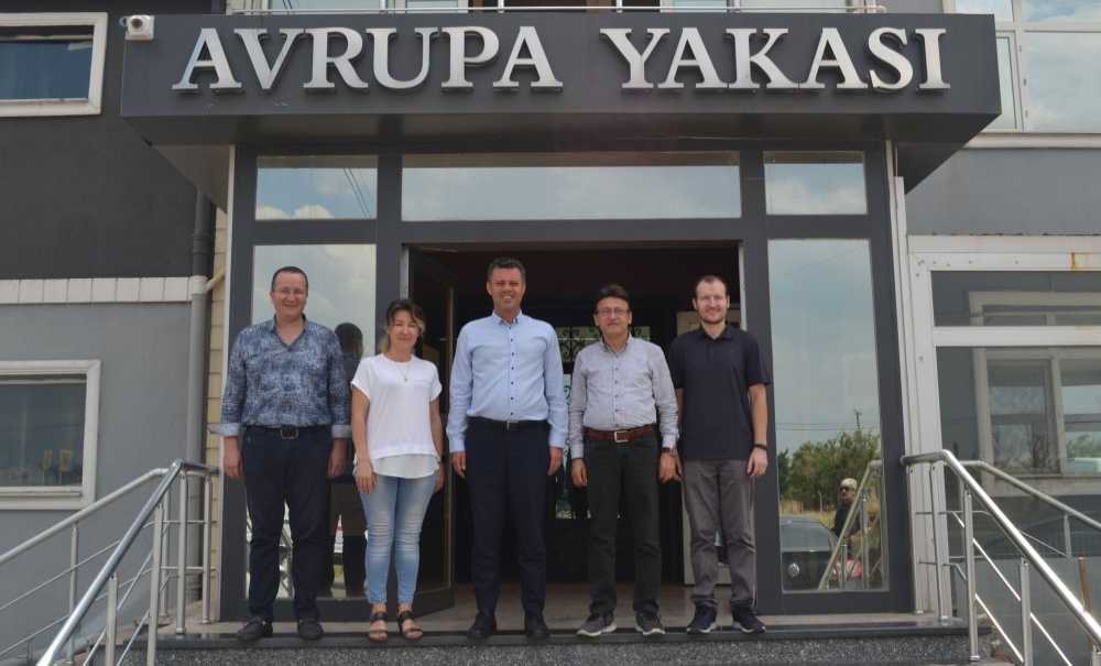 Başkan Sarıkurt Gazetemizi Ziyaret Etti