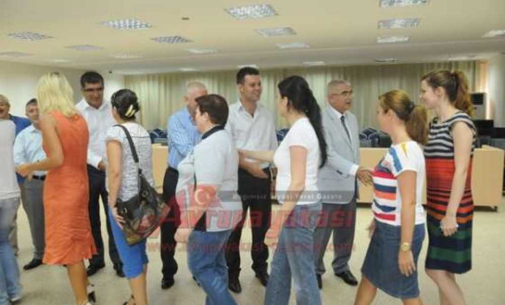 Belediye Yönetimi Personel Ile Bayramlaştı