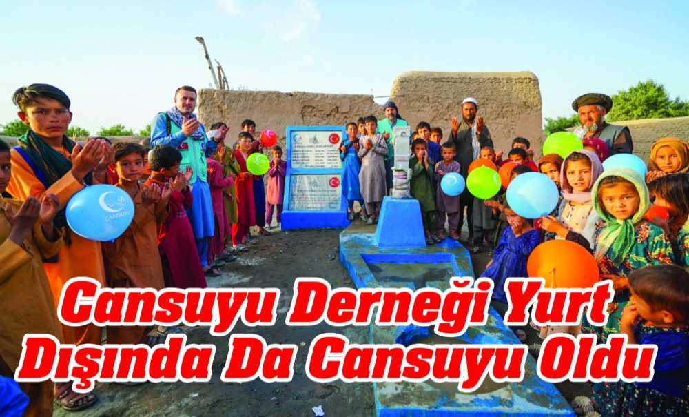 Cansuyu Derneği Yurt Dışında Da Cansuyu Oldu