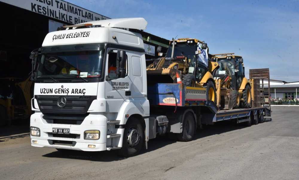 Tekirdağ, Kastamonu'ya Yardım Elini Uzattı