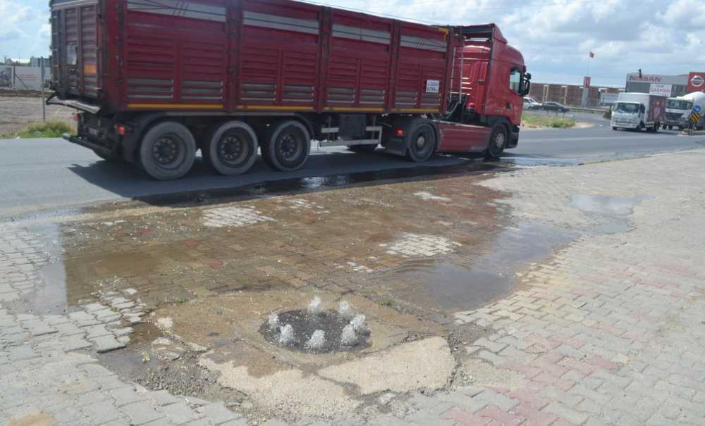 Rögar Kapağından Sular Fışkırdı