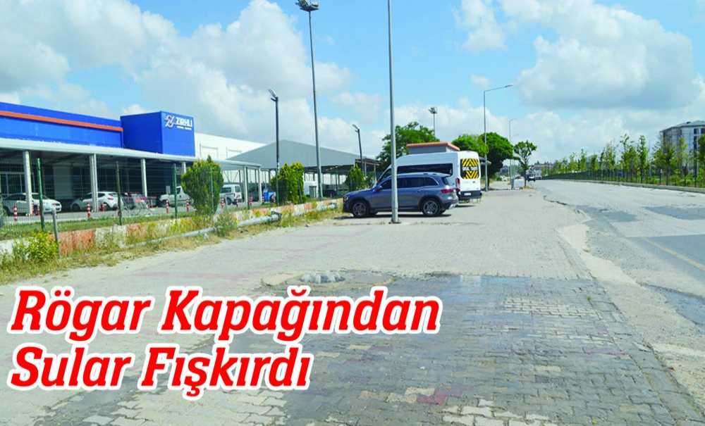 Rögar Kapağından Sular Fışkırdı