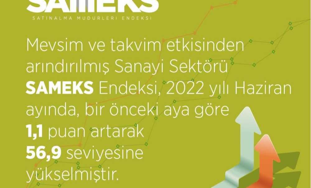 Sameks 2022 Haziran Ayı Verileri Açıklandı