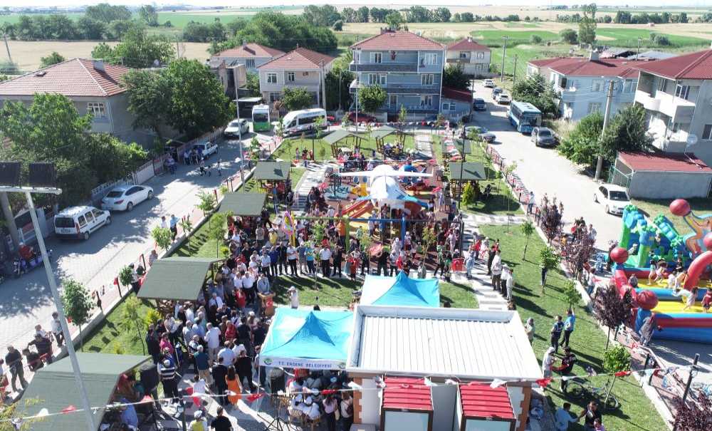 Sözünü Tuttu 6 Ayda 6 Projeyi Hizmete Açtı