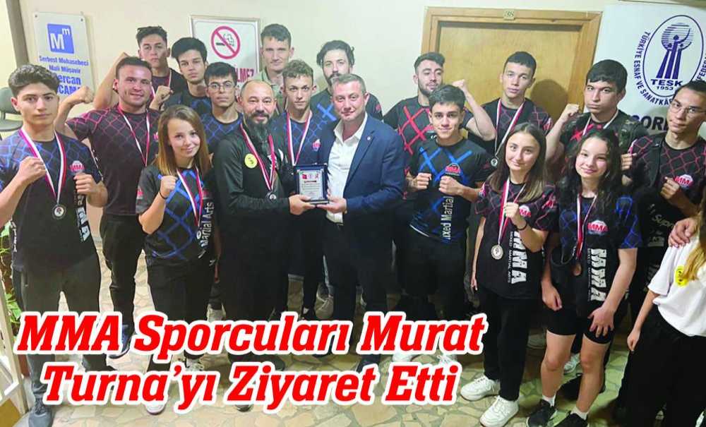 Mma Sporcuları Murat Turna'yı Ziyaret Etti