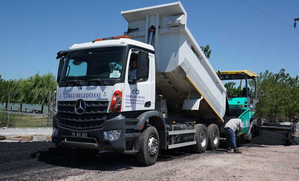 Asfalt Serim Çalışmaları Devam Ediyor