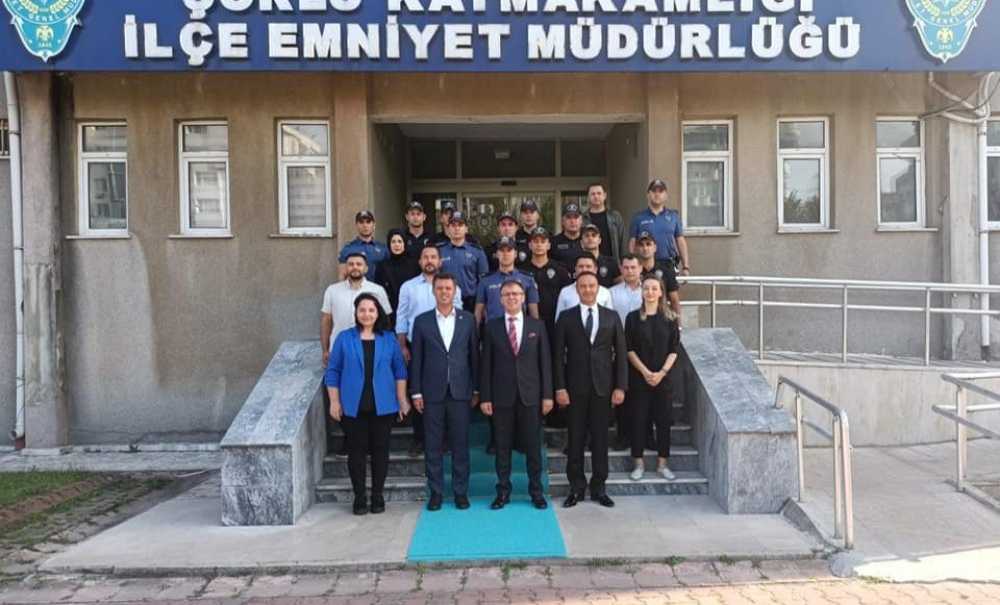 Çorlu'da Bayramlaşma Töreni Yapıldı