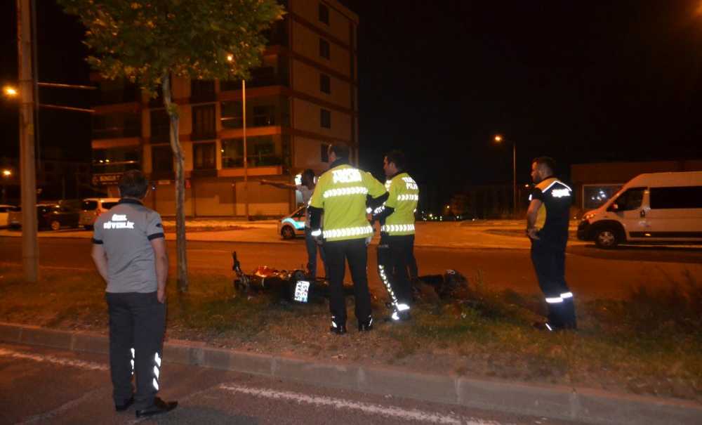 Çorlu'da Motosiklet Kazası; 1 Ölü