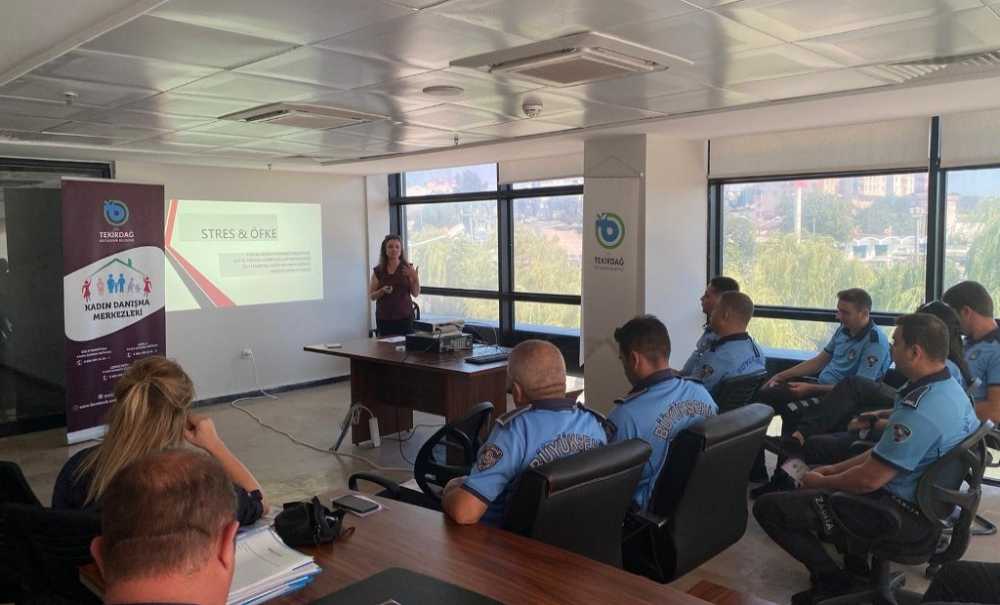 Zabıta Personeline Yönelik Stres Eğitimi Verildi