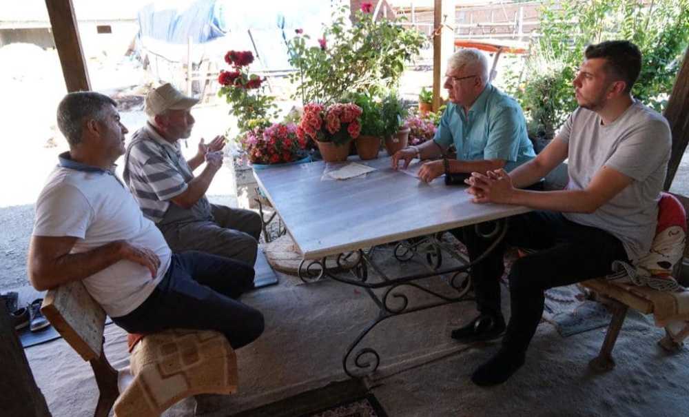 Başkan Rasim Yüksel'den Geçmiş Olsun Ziyareti