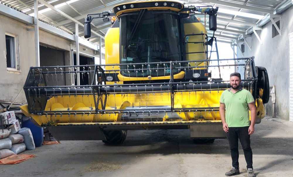 Çorlu'da Buğday Hasadında Sona Doğru