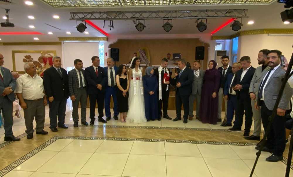 Bbp Genel Bakanı Destici Çorlu'da Düğünü Katıldı