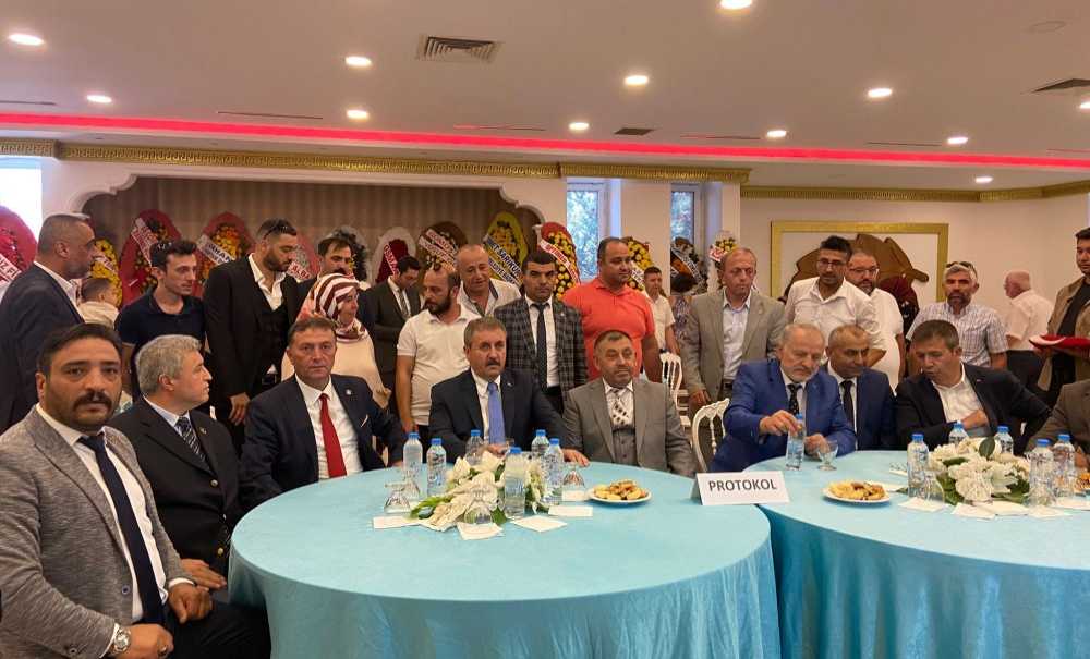 Bbp Genel Bakanı Destici Çorlu'da Düğünü Katıldı