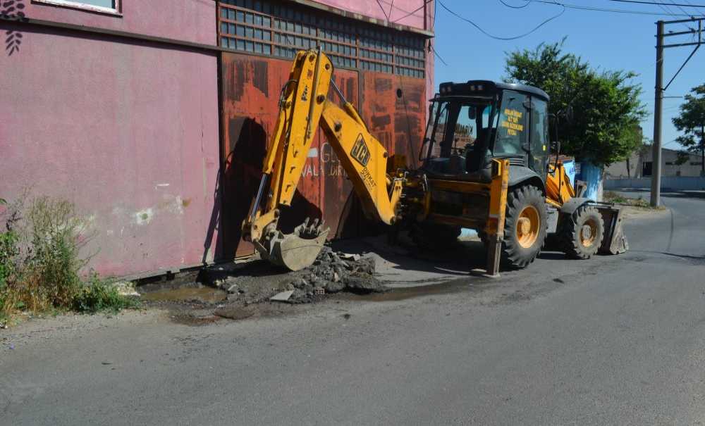 Teski̇ Fidanlık Sokakta Çalışma Başlattı