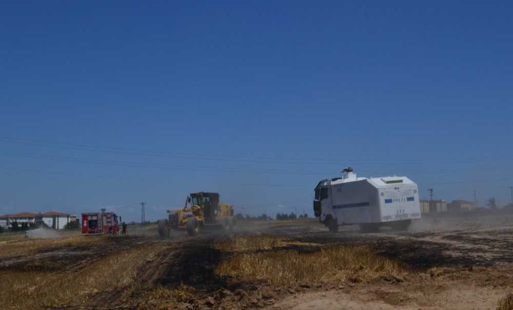 Çorlu'da Toma'lar Yangına Müdahale Edi̇yor