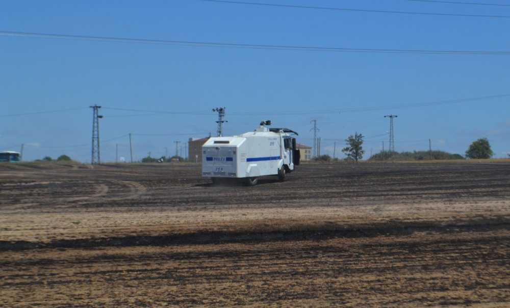 Çorlu'da Toma'lar Yangına Müdahale Edi̇yor
