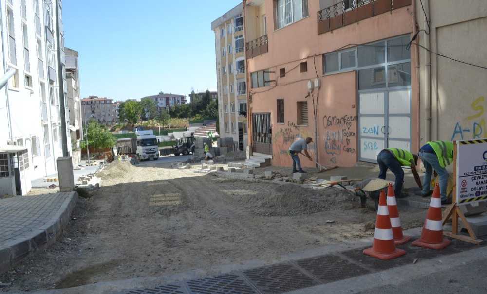 Amfi Tiyatronun Yolları Yapılıyor