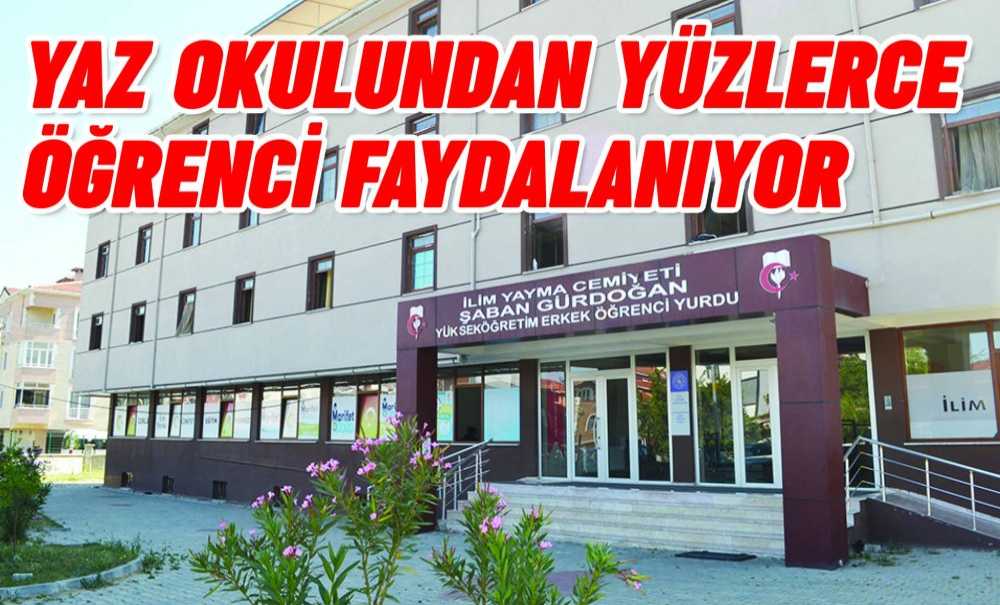 Yaz Okulundan Yüzlerce Öğrenci Faydalanıyor