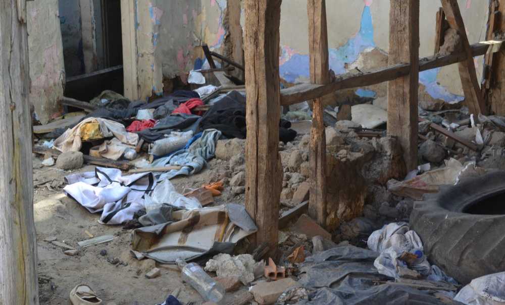 Yanan Bina Korku Saçmaya Devam Ediyor