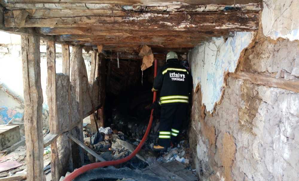 Yanan Bina Korku Saçmaya Devam Ediyor