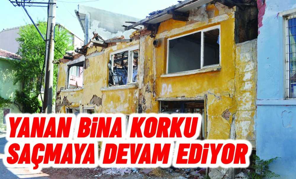 Yanan Bina Korku Saçmaya Devam Ediyor