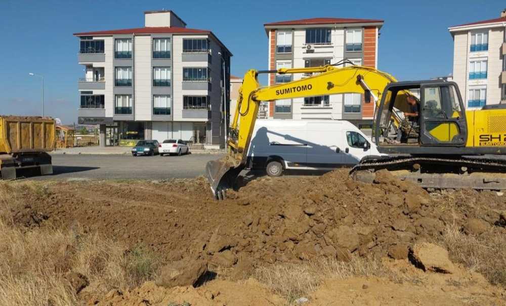 Pazartesi Pazarının Yer Çalışmaları Başladı